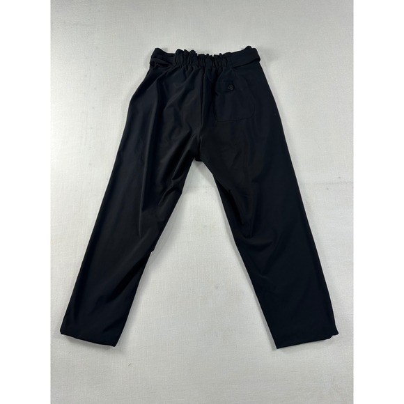 ASOS DESIGN Petite Black Wide Leg High Waisted Trousers Size US 4 137111422 - Picture 2 of 8